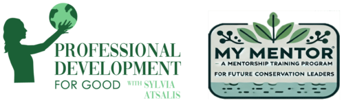 Logos for Professional Development for Good and My Mentor