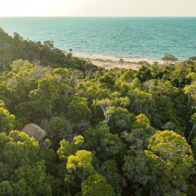 Ambalakalanoro Ambalakalanoro Sanctuary borders the beach in northwest Madagascar.